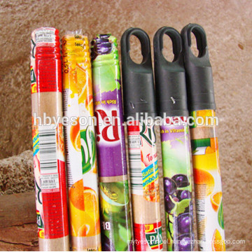 china pvc coated wooden broom pole